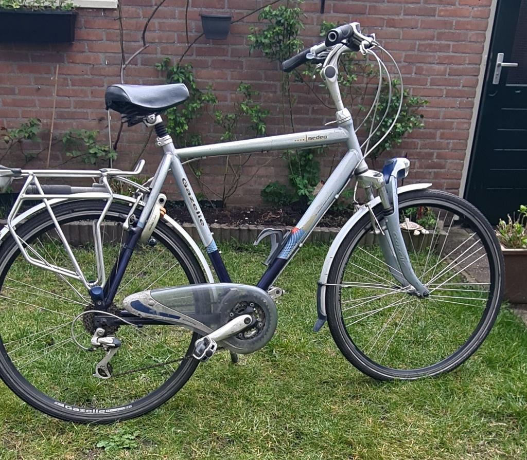 Gazelle Medeo HERENFIETS, 8 versnellingen, Fietsen en Brommers, Fietsen | Heren | Herenfietsen, Ophalen of Verzenden, Gebruikt