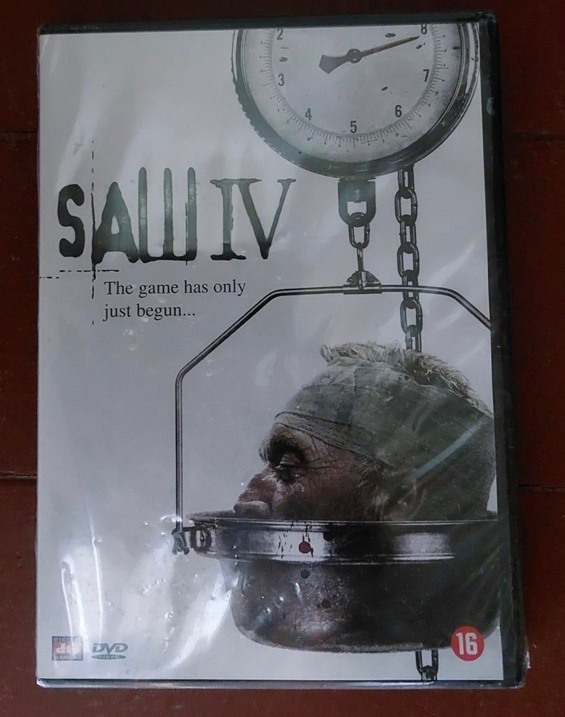 Dvd Saw IV/ saw 4, Vanaf 16 jaar, Ophalen of Verzenden, Nieuw in verpakking, Slasher