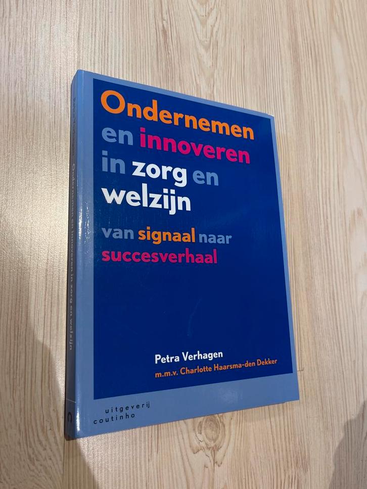 Ondernemen en innoveren in zorg en welzijn, Boeken, Studieboeken en Cursussen, Zo goed als nieuw, HBO, Gamma, Ophalen of Verzenden