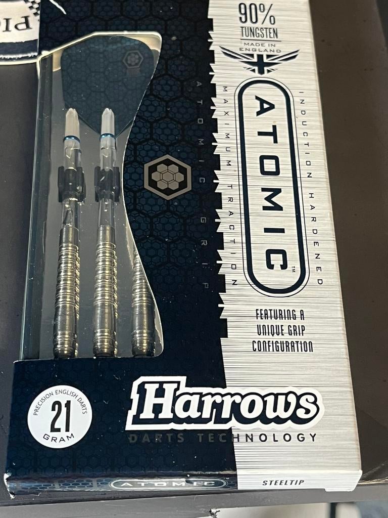 Harrows Atomic, Sport en Fitness, Darts, Ophalen of Verzenden, Zo goed als nieuw, Dartbord