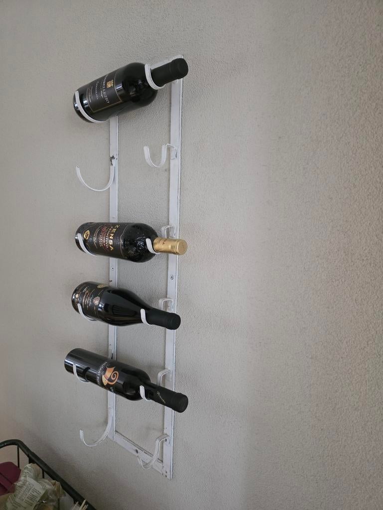 Wijnrek voor 6 flessen, 5 tot 15 flessen, Ophalen of Verzenden, Zo goed als nieuw, Metaal