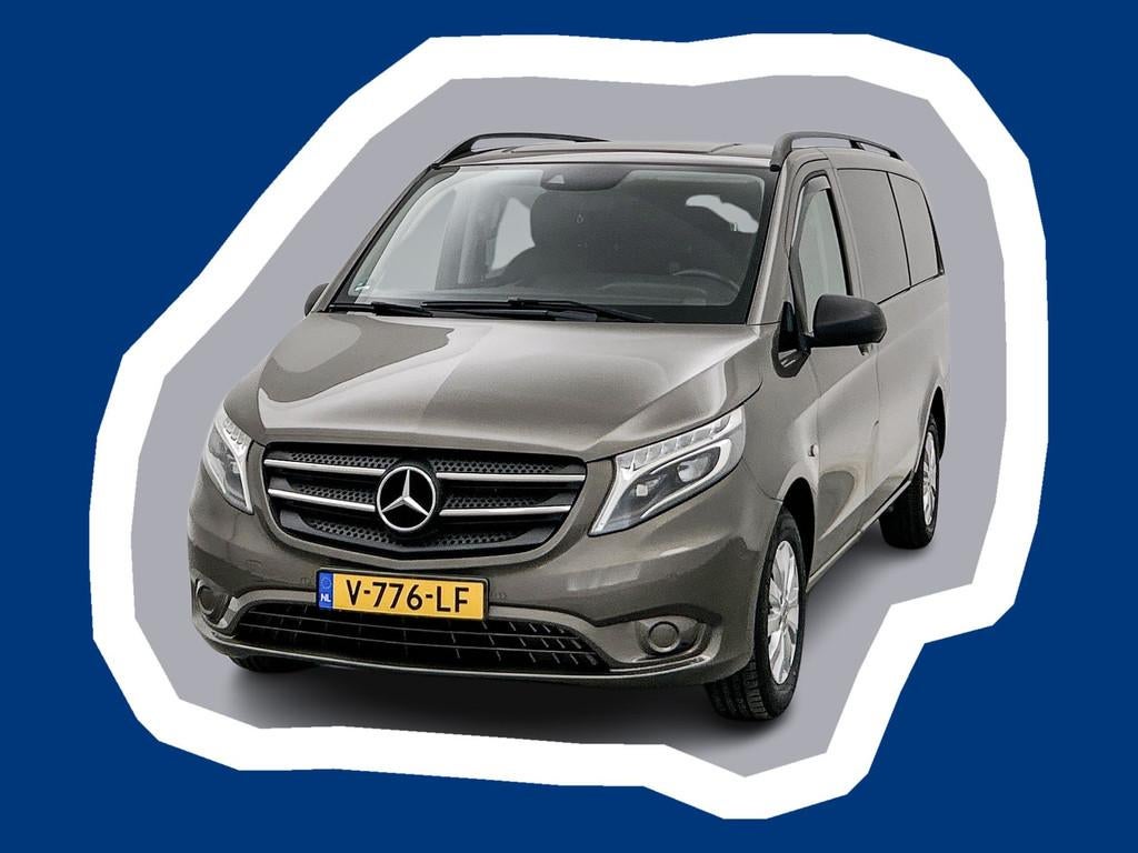 Mercedes-Benz Vito 114 CDI Lang DC Led Dubbele cabine Climat, Automaat, Gebruikt, 4 cilinders, Bedrijf