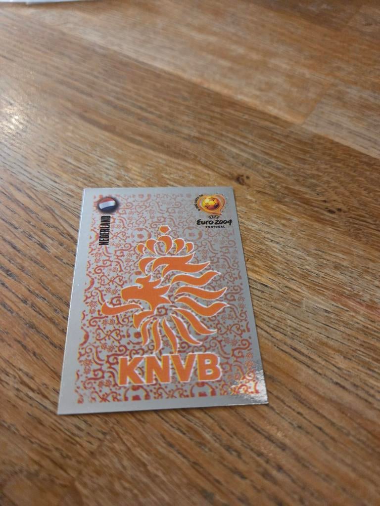 Panini EK 2004 Nederland, Verzamelen, Ophalen of Verzenden, Zo goed als nieuw, Buitenlandse clubs, Poster, Plaatje of Sticker