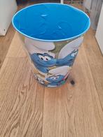 Smurfen prullenbakje 21 cm hoog, diameter 17 cm, Kinderen en Baby's, Ophalen of Verzenden, Lamp
