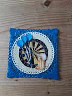 Stans kaart opleg met 3d plaatje bier en dartspel, Ophalen of Verzenden, Nieuw, Overige thema's