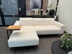 Roomwitte bank met chaise long, Ophalen of Verzenden, Nieuw, Vierpersoons of meer, Stof