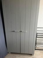 kledingkast grijs, Ophalen, Met deur(en), Gebruikt, 100 tot 150 cm