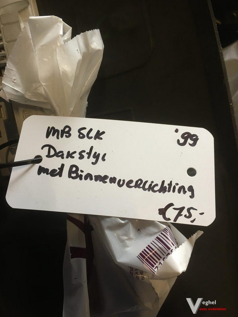 Mercedes SLK 1999 dakstijl met binnenverlichting, Gebruikt, -, -, Ophalen of Verzenden