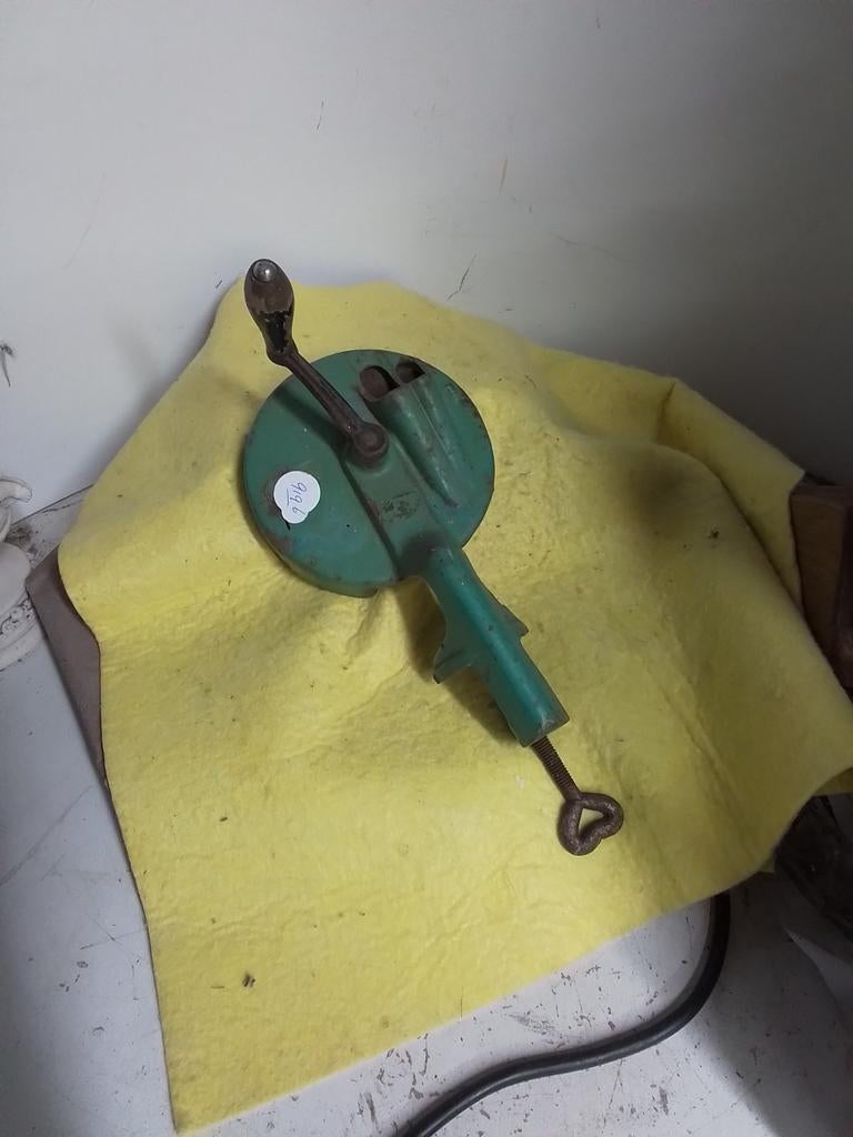 9196) mooie  bonen snij machine, Ophalen of Verzenden, Zo goed als nieuw