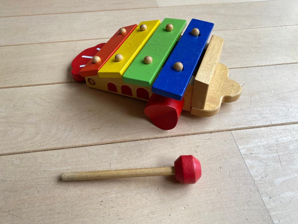 Houten xylofoon, Ophalen of Verzenden, Gebruikt