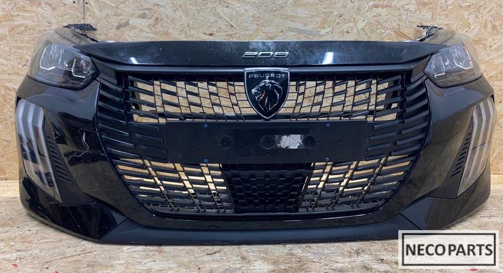 PEUGEOT 208 FACELIFT VOORKOP BUMPER MOTORKAP SCHERM KOELER, Gebruikt, -, -, Ophalen of Verzenden