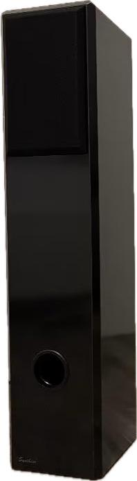 Synthese Floating 2 Luidsprekers - Topgeluid!, Ophalen, Zo goed als nieuw, Minder dan 60 watt, Front, Rear of Stereo speakers