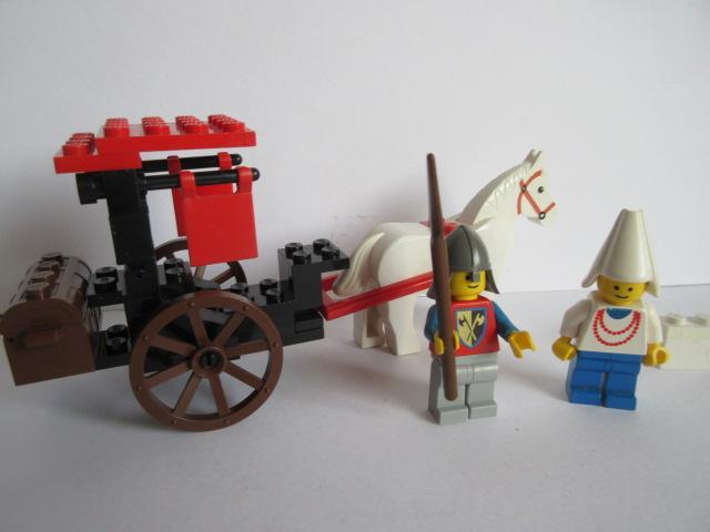 6023 Lego Castle 6023 Maiden's Cart., Lego, Ophalen of Verzenden, Castle, Complete set