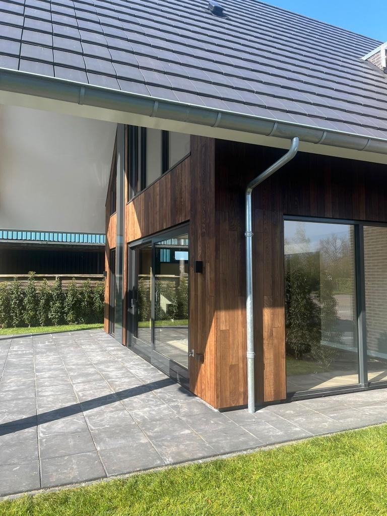 Thermisch gemodificeerd essen gevelbekleding, Ophalen, Nieuw, 180 tot 250 cm, Overige typen