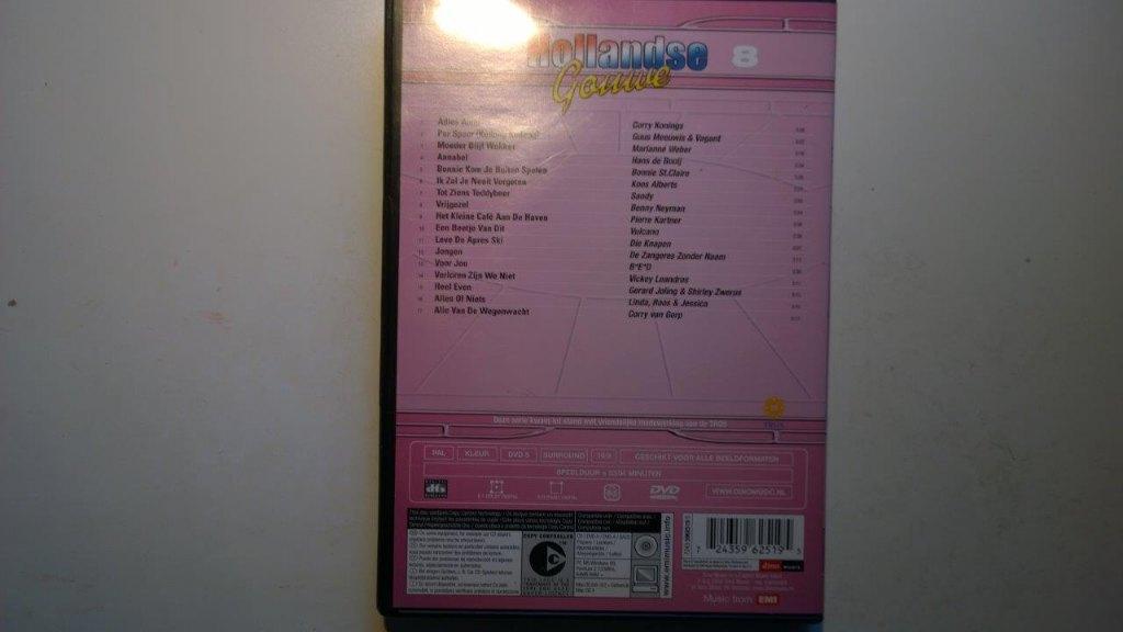 Hollandse Gouwe 8 (DVD), Alle leeftijden, Ophalen of Verzenden, Zo goed als nieuw, Muziek en Concerten