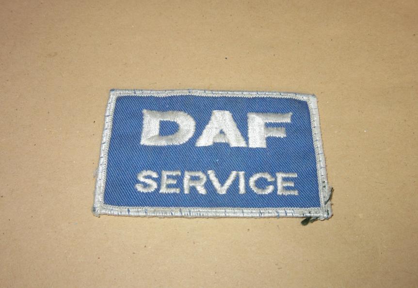 Daf service embleem, Verzamelen, Verzenden, Zo goed als nieuw, Auto's