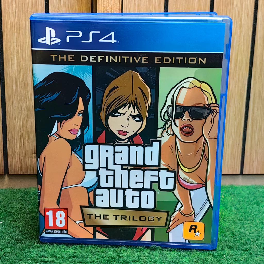 Grand Theft Auto The Trilogy PS4 Game - In Nette Staat