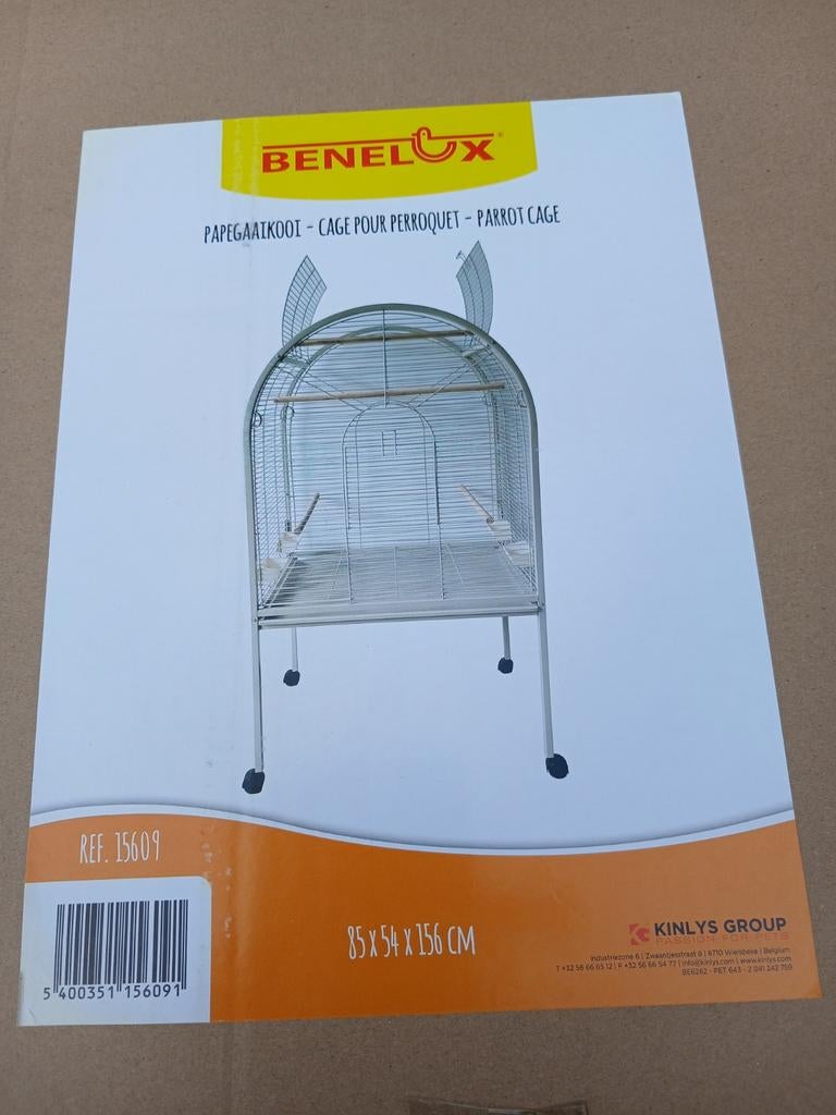 Papagaai kooi / groot parkieten kooi, Dieren en Toebehoren, Ophalen, Metaal, Vogelkooi