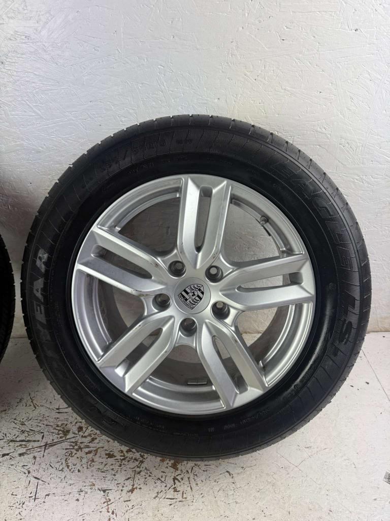 Originele Porsche Cayenne Turbo GTS velgen 18" 5x130 zomer, Niet ingevuld, 18 inch, Gebruikt, 255 mm