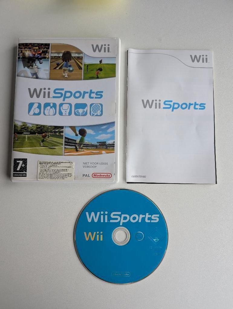 Wii sports, Spelcomputers en Games, Games | Nintendo Wii, Ophalen of Verzenden, Zo goed als nieuw, Sport, 3 spelers of meer
