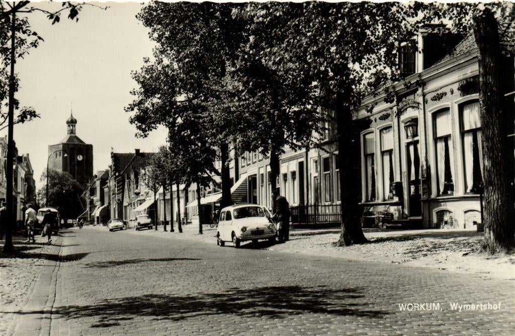 Workum, Wymertshof - ongelopen, Verzamelen, Ansichtkaarten | Nederland, Ongelopen, Noord-Brabant, Voor 1920, Ophalen of Verzenden