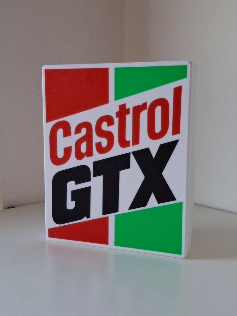 Castrol GTX LED Lichtbak - Helder en Klaar voor Gebruik, Verzamelen, Merken en Reclamevoorwerpen, Ophalen of Verzenden, Nieuw