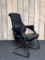 Hag stoel zwart met lendensteunkussen, Niet ingevuld, Gebruikt, Zwart, Niet ingevuld