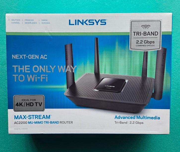 Linksys EA8300, Computers en Software, Netwerk switches, Ophalen of Verzenden