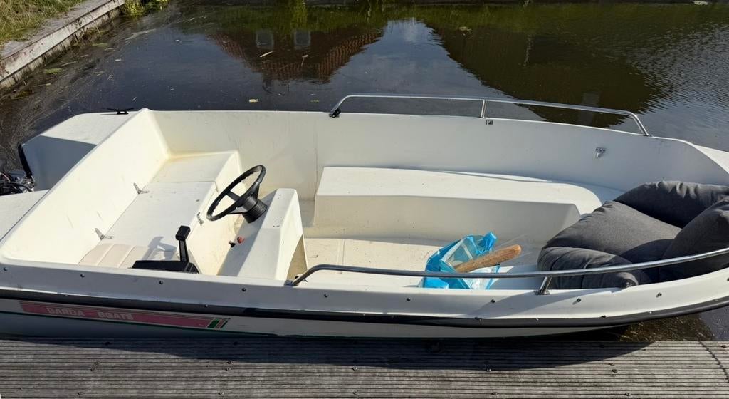 Console boot 6pk motor, Watersport en Boten, Motorboten en Motorjachten, Ophalen, Zo goed als nieuw, Minder dan 10 pk, Tot 6 meter