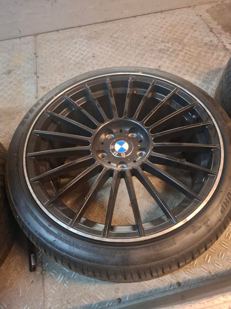 BMW Velgen met Zomerbanden - 19 inch, Auto-onderdelen, Banden en Velgen, 19 inch, Gebruikt, 255 mm, Banden en Velgen