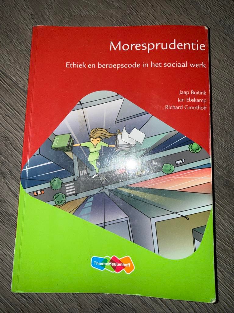 Moresprudentie - Ethiek in Sociaal Werk, Boeken, Ophalen of Verzenden, Alpha, Zo goed als nieuw, HBO