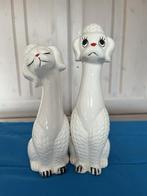 een paar vintage poedel beeldjes, Ophalen of Verzenden, Gebruikt, Dier