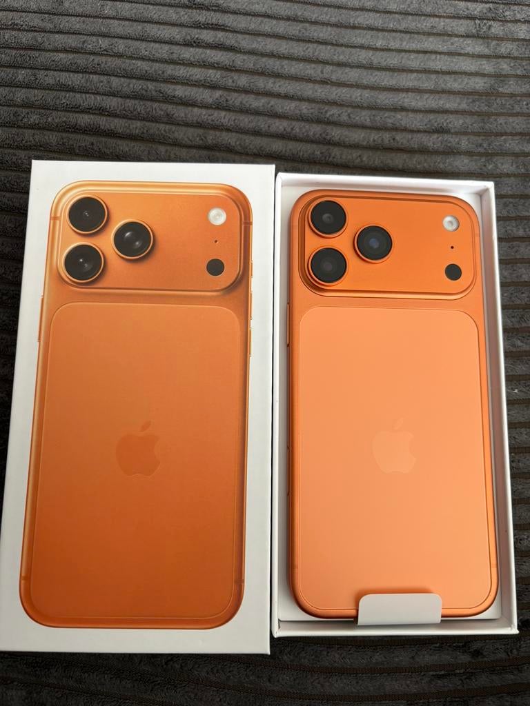 Iphone 17 pro max, Ophalen, Zo goed als nieuw, Zwart, 256 GB