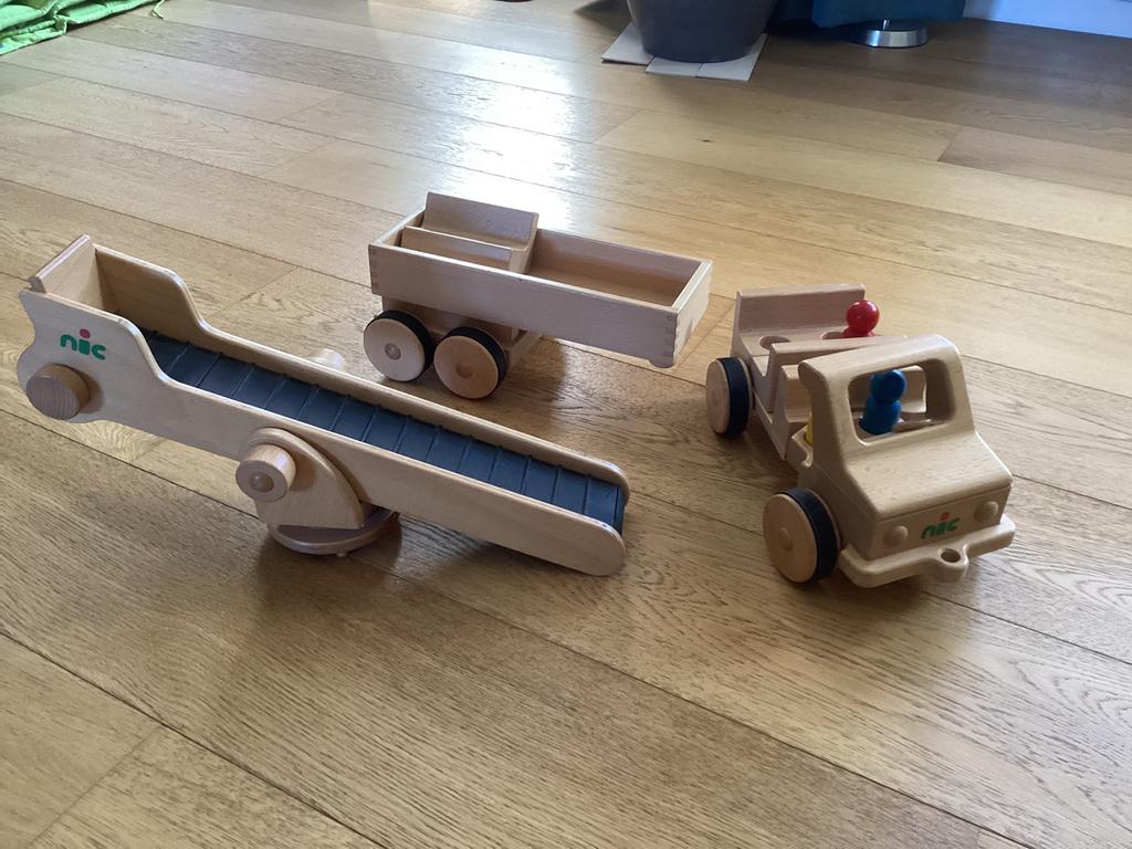 Nic Houten speelset, Kinderen en Baby's, Speelgoed | Houten speelgoed, Ophalen, Zo goed als nieuw