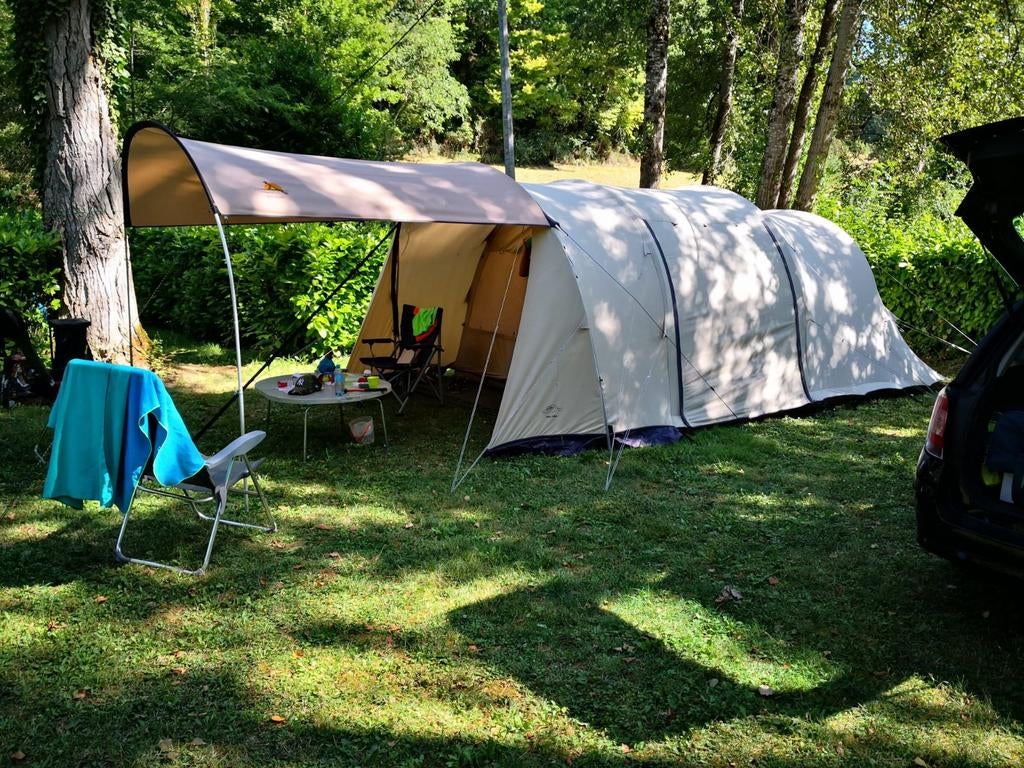 Bardani Prestige Salima 4-persoons tunneltent met extra luif, Caravans en Kamperen, Tenten, Ophalen, Gebruikt, Tot en met 4