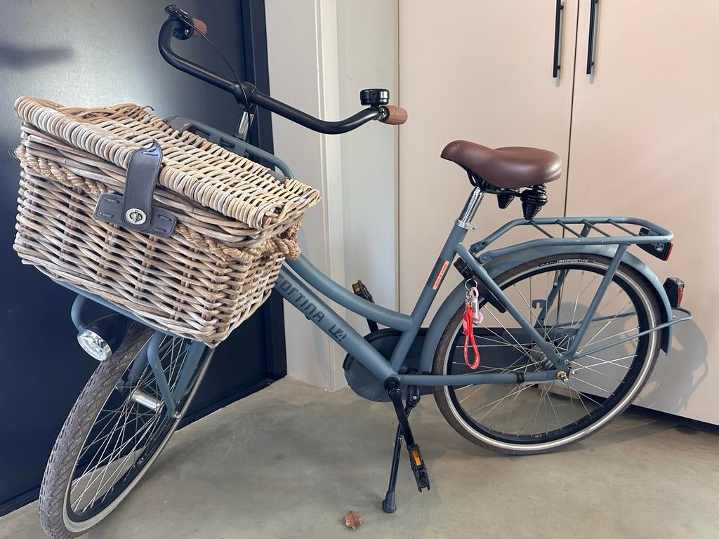 Cortina meisjes Transportfiets - blauw/Grijs, Ophalen, Gebruikt, 20 inch of meer