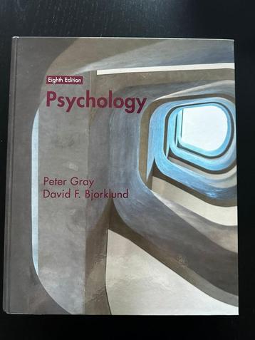 Psychology Eighth Edition 9781319150518 beschikbaar voor biedingen