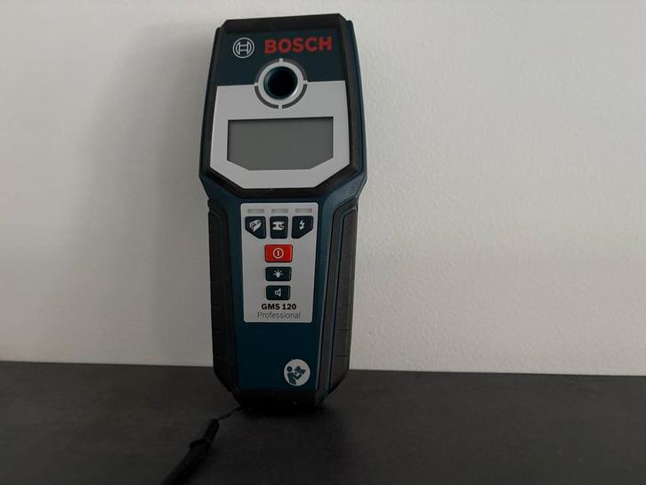 Bosch Professional GMS120 Multidetector, Doe-het-zelf en Verbouw, Meetapparatuur, Gebruikt, Overige meters, Ophalen of Verzenden