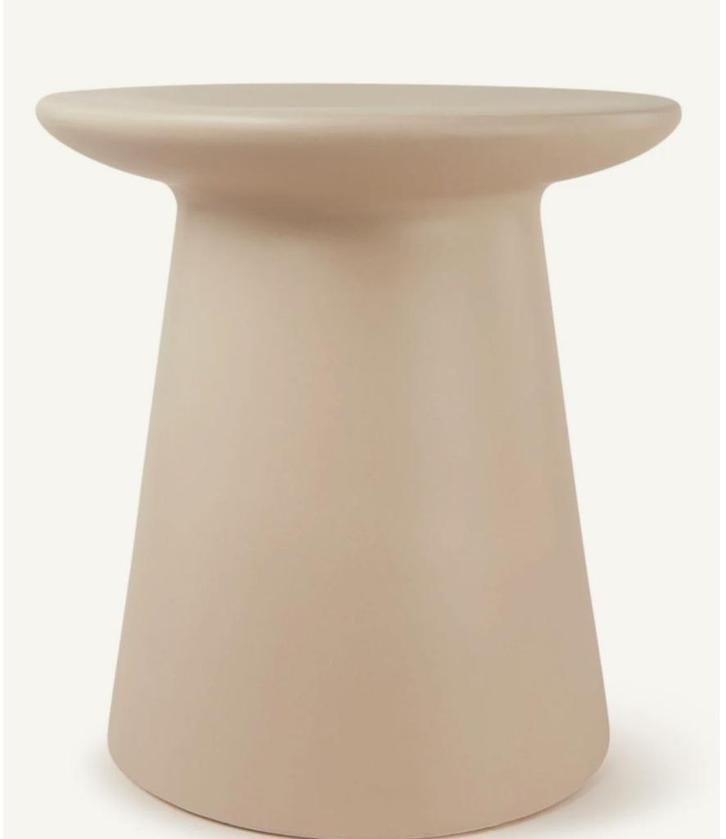 HKLIVING  bijzettafel Earthenware side table M, Huis en Inrichting, Tafels | Bijzettafels, Nieuw, Rond, 45 tot 60 cm, Minder dan 55 cm