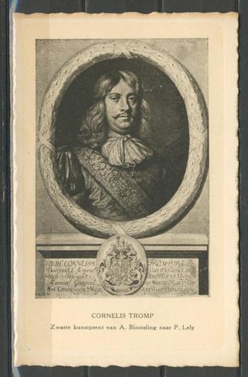 Kunstportret Cornelis Tromp 1940 Formaat  9 x 14 cm M-106 jd beschikbaar voor biedingen