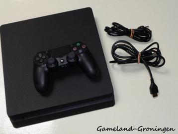 PlayStation 4 Slim 500GB met Controller & Bedrading beschikbaar voor biedingen