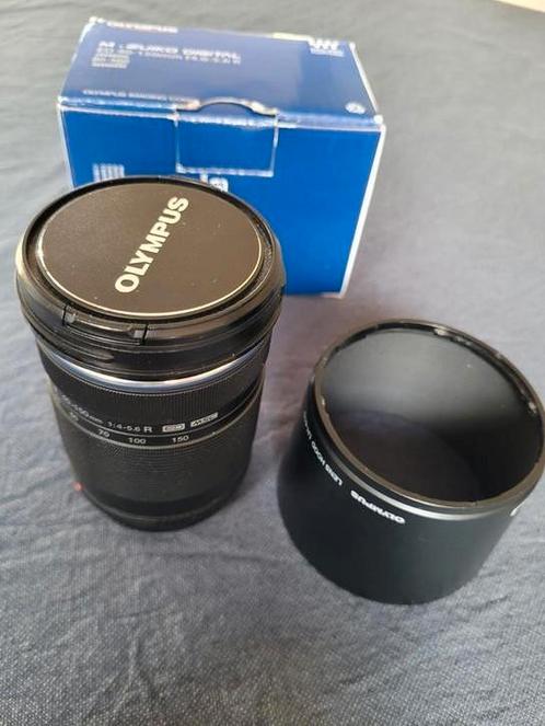 Olympus 40-150 mm f4.0-5.6 R voor MFT met zonnekap - izgs, Audio, Tv en Foto, Fotografie | Lenzen en Objectieven, Zo goed als nieuw
