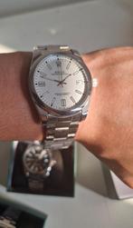 Rolex oyster perpetual white, Ophalen of Verzenden, Staal
