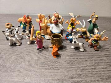 Asterix en Obelix serie van Plastoys 17 stuks  beschikbaar voor biedingen