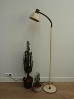 Space Age vloerlamp, bruine / beige seventies lamp, Ophalen, Zo goed als nieuw