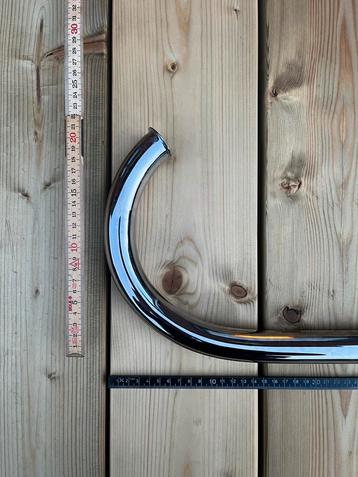 ILO FM uitlaatbocht nieuw gemaakt + verchroomd beschikbaar voor biedingen