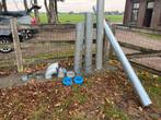 Diverse spiro buisen en hulpstukken., Doe-het-zelf en Verbouw, Buizen en Afvoer, Bochten, Gebruikt, Minder dan 20 mm, Aluminium