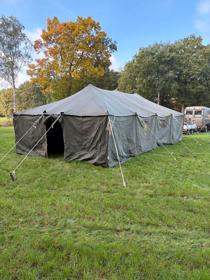 Legertent. Feesttent. Carbitachieten festivaltent, Verzamelen, Militaria | Algemeen, Landmacht, Overige typen, Nederland, Ophalen