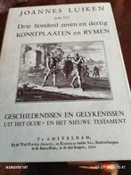 Oude Bijbel Illustraties Johannes Luiken 1712, Antiek en Kunst, Ophalen of Verzenden, Johannes Luiken