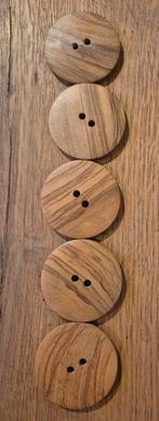 Houten Knopen - Set van 5, Ophalen of Verzenden, Nieuw, Knoop of Knopen